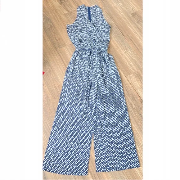Tory Burch silk jumpsuit size small